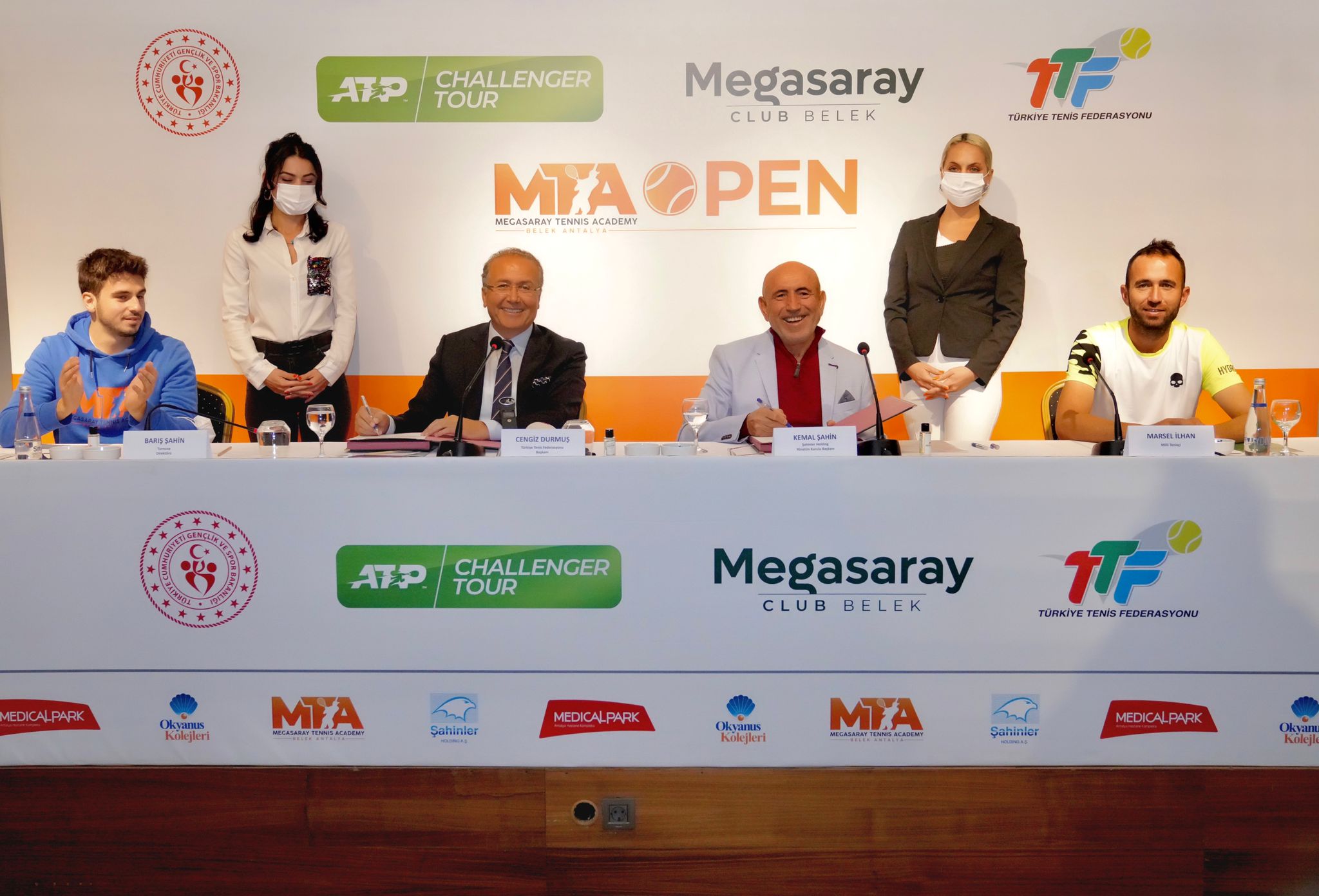 Megasaray Tenis Akademi’de Challenger Turnuvaları Devam Ediyor