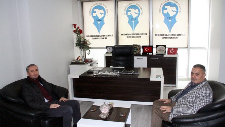 Ağrı MEM Hasan Kökrek’ten OGC Başkanı Nihat Aydın’a ziyaret