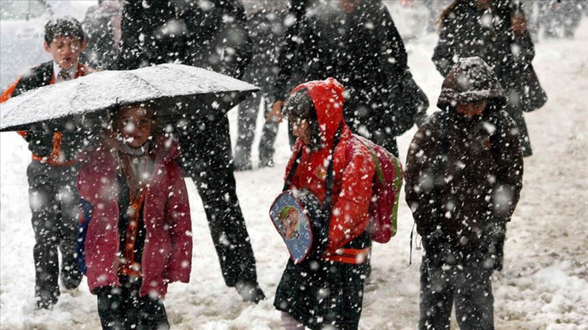 3 il, 26 ilçede okullarda eğitime ara verildi