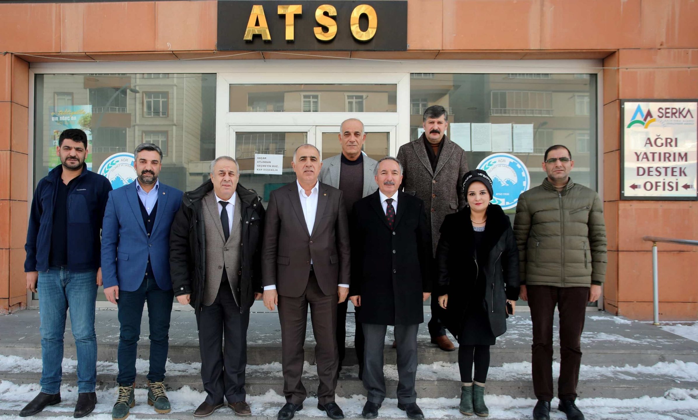 AİÇÜ Rektörü Prof. Dr. Karabulut’tan ATSO Başkanı Alparslan’a Ziyaret