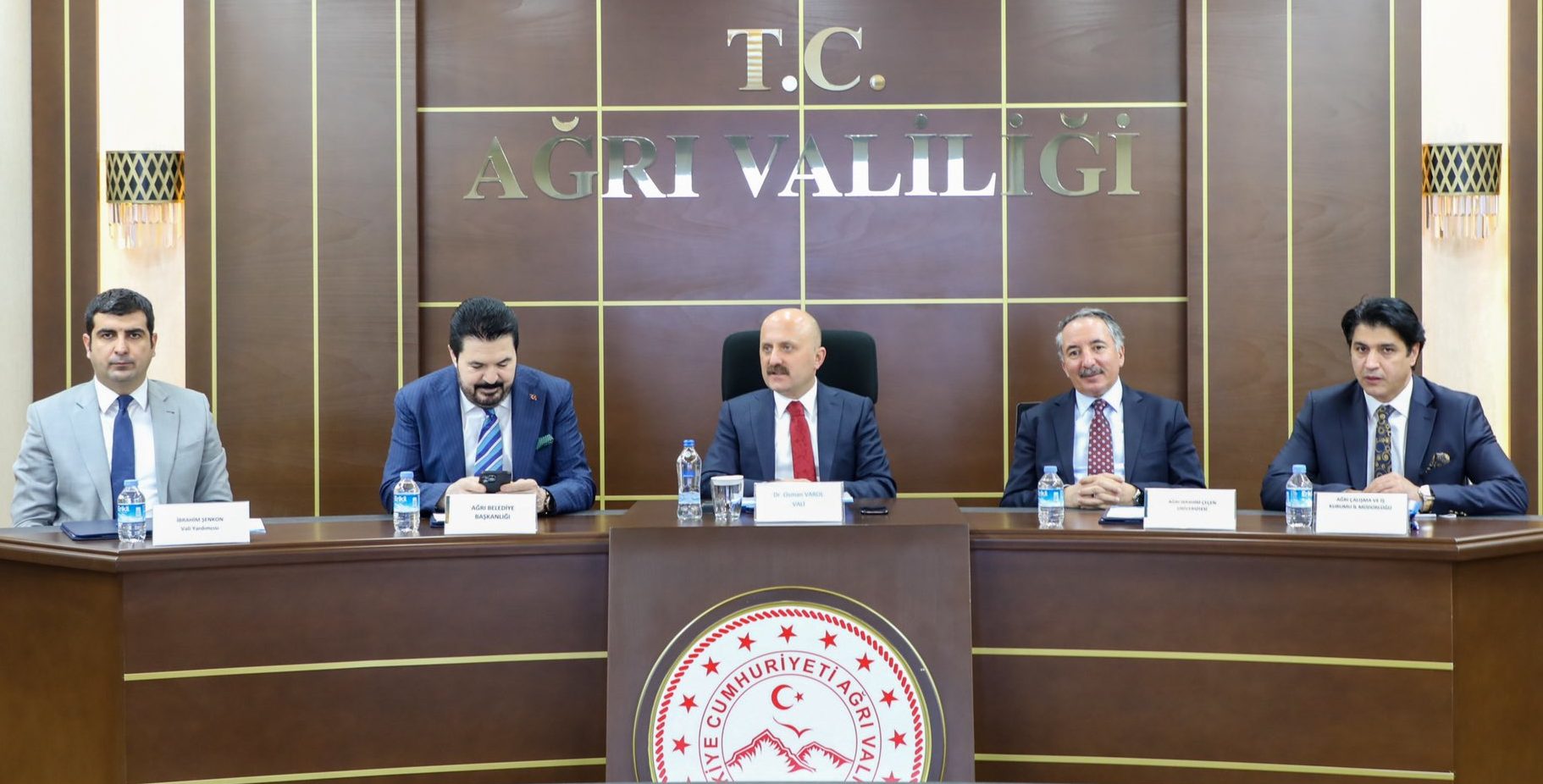 Ağrı Valisi Dr. Varol’un Başkanlığında, İl İstihdam ve Mesleki Eğitim Kurulu Toplantısı