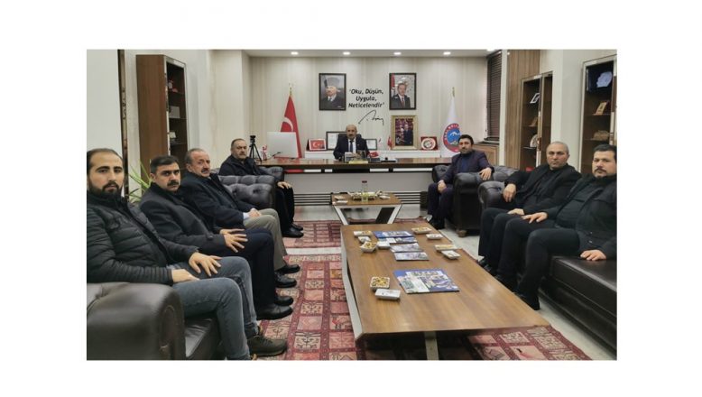 AK Parti Merkez İlçe Başkanı Mehmet Nuri Yıldız’dan Ağrı Belediyesi Başkan Vekili Yılmaz Karaoğlan’a Ziyaret
