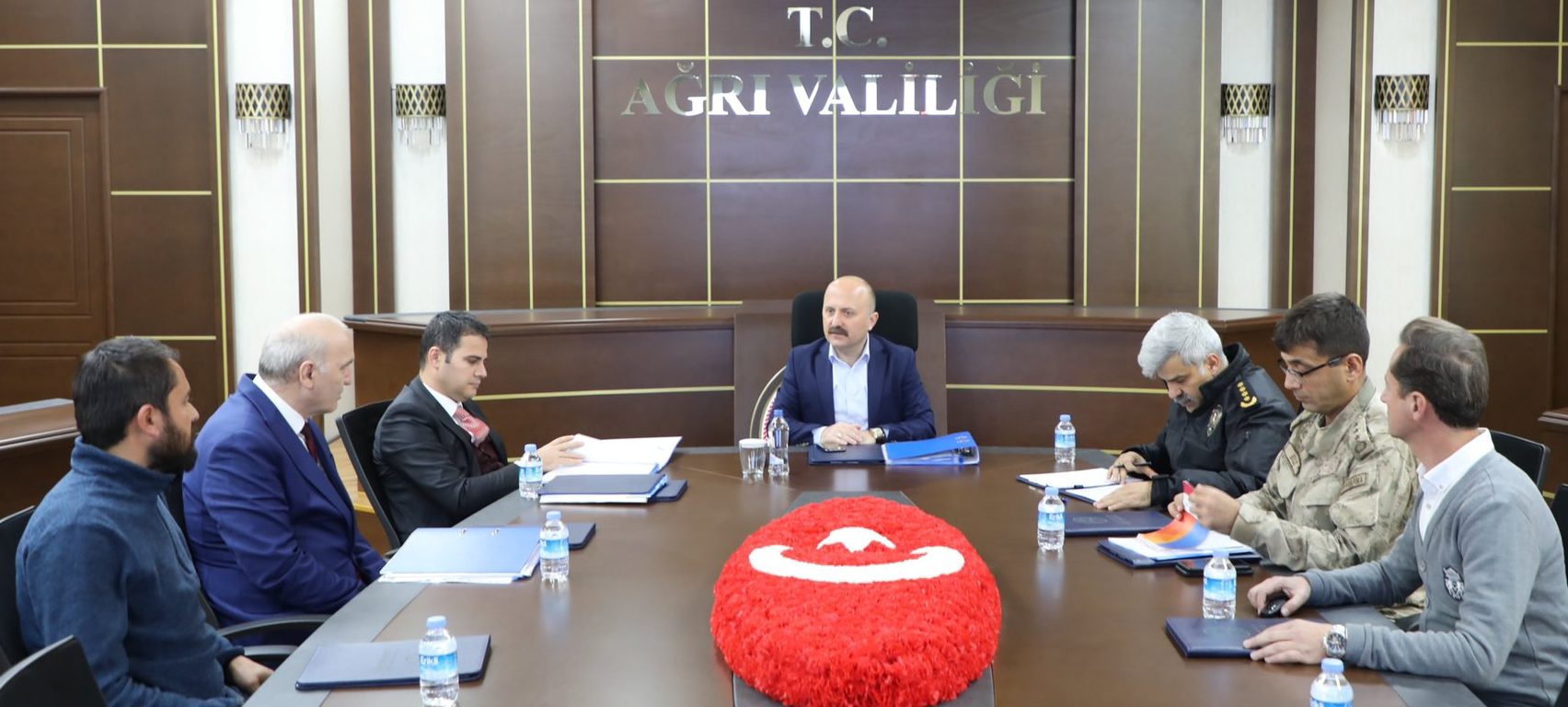 Ağrı Valiliği’nde Gürbulak Gümrük Kapısı Yeniden Yapım İşi konuşuldu