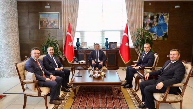 BİK Genel Müdürü Cavit Erkılınç, Bitlis Valisi Oktay Çağatay’a ziyarette bulundu