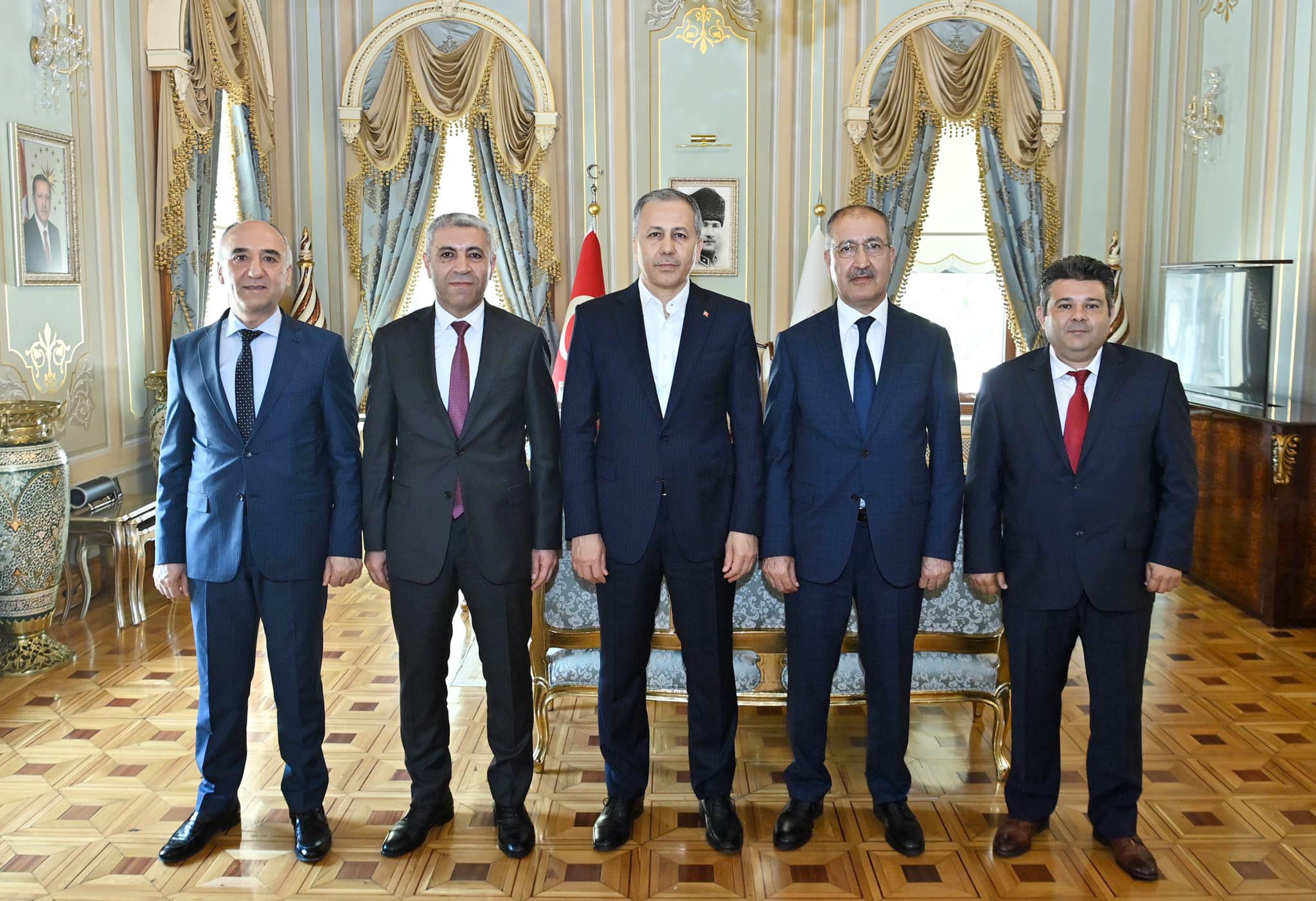 BİK Genel Müdürü Erkılınç, İstanbul Valisi Yerlikaya’yı ziyaret etti