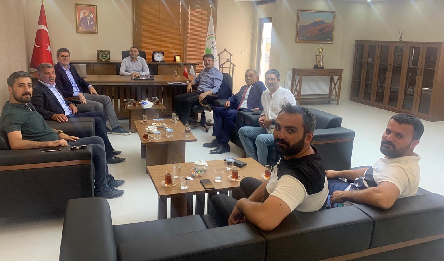 CHP ve Gelecek Partisi’nden Ağrı Barosu’na Ziyaret