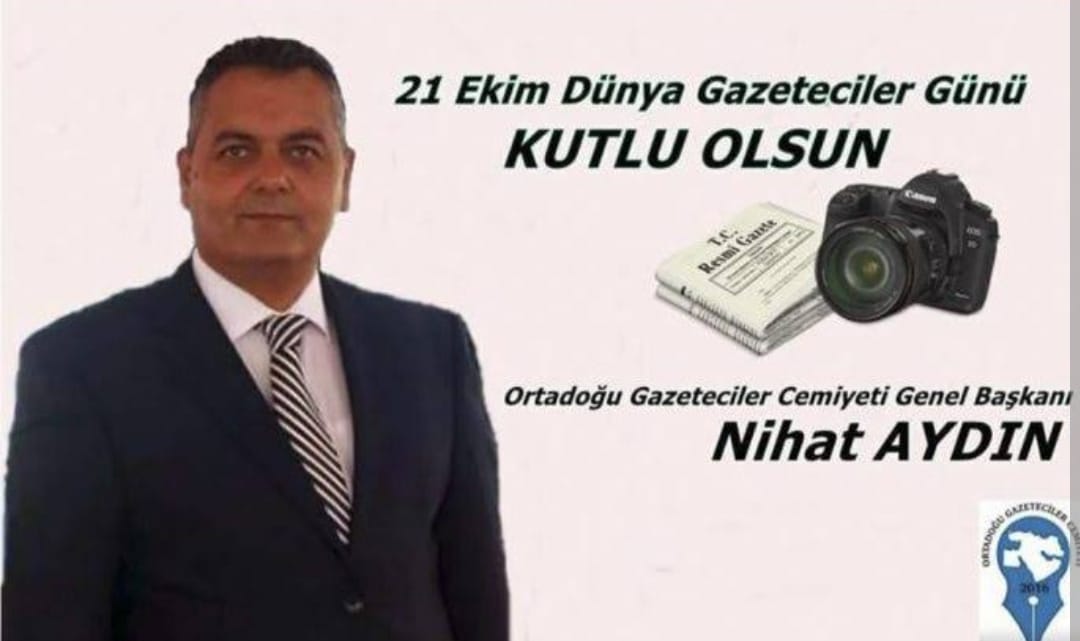 OGC Genel Başkanı Aydın, 21 Ekim Dünya Gazeteciler Günü Mesajı yayınladı