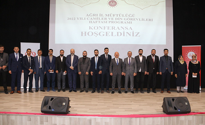 Ağrı’da “Peygamberimiz, Cami ve İrşat” konulu konferans düzenlendi