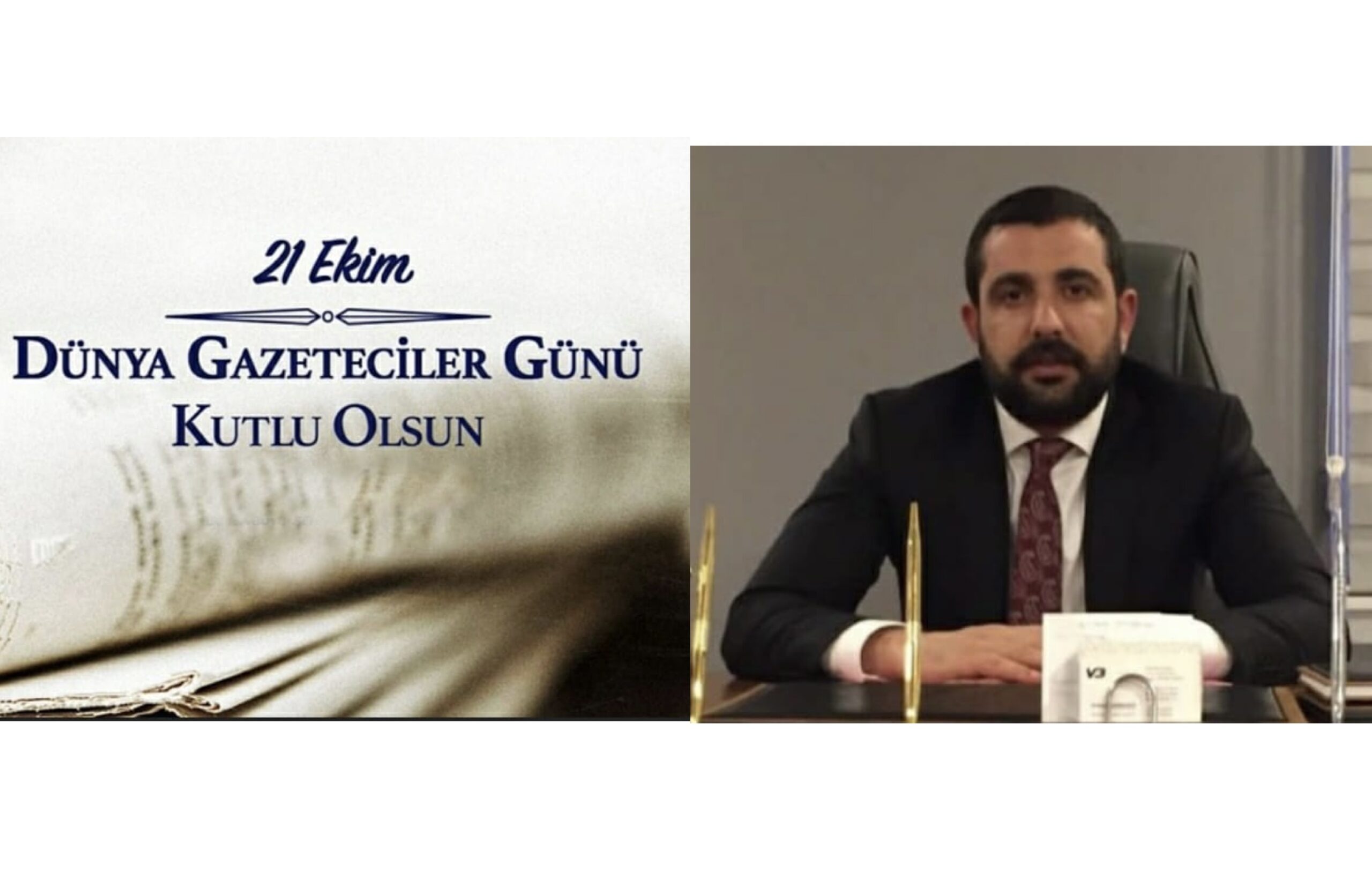 İş İnsanı Volkan Barbaros’tan 21 Ekim Dünya Gazeteciler Günü Mesajı