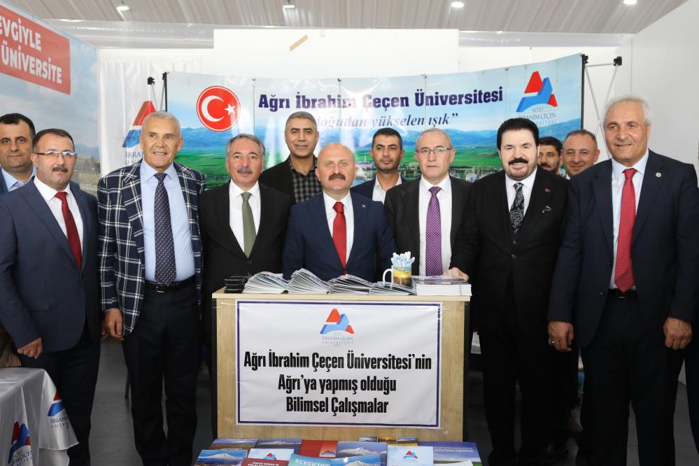 Ağrı Tanıtım Günleri’nde AİÇÜ ilgi odağı oldu!