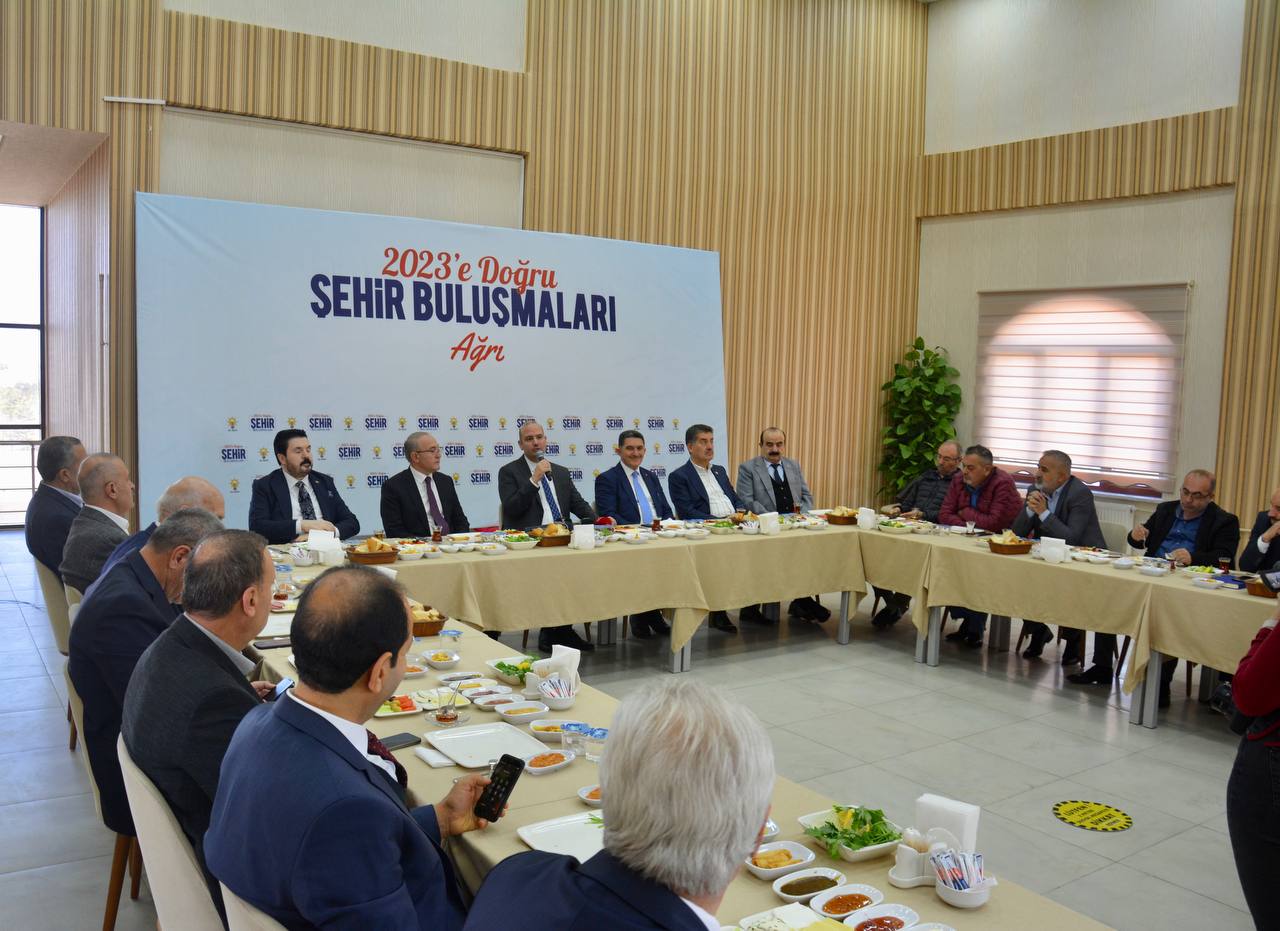 Ağrı’da AK Parti Şehir Buluşmaları Gerçekleştirildi