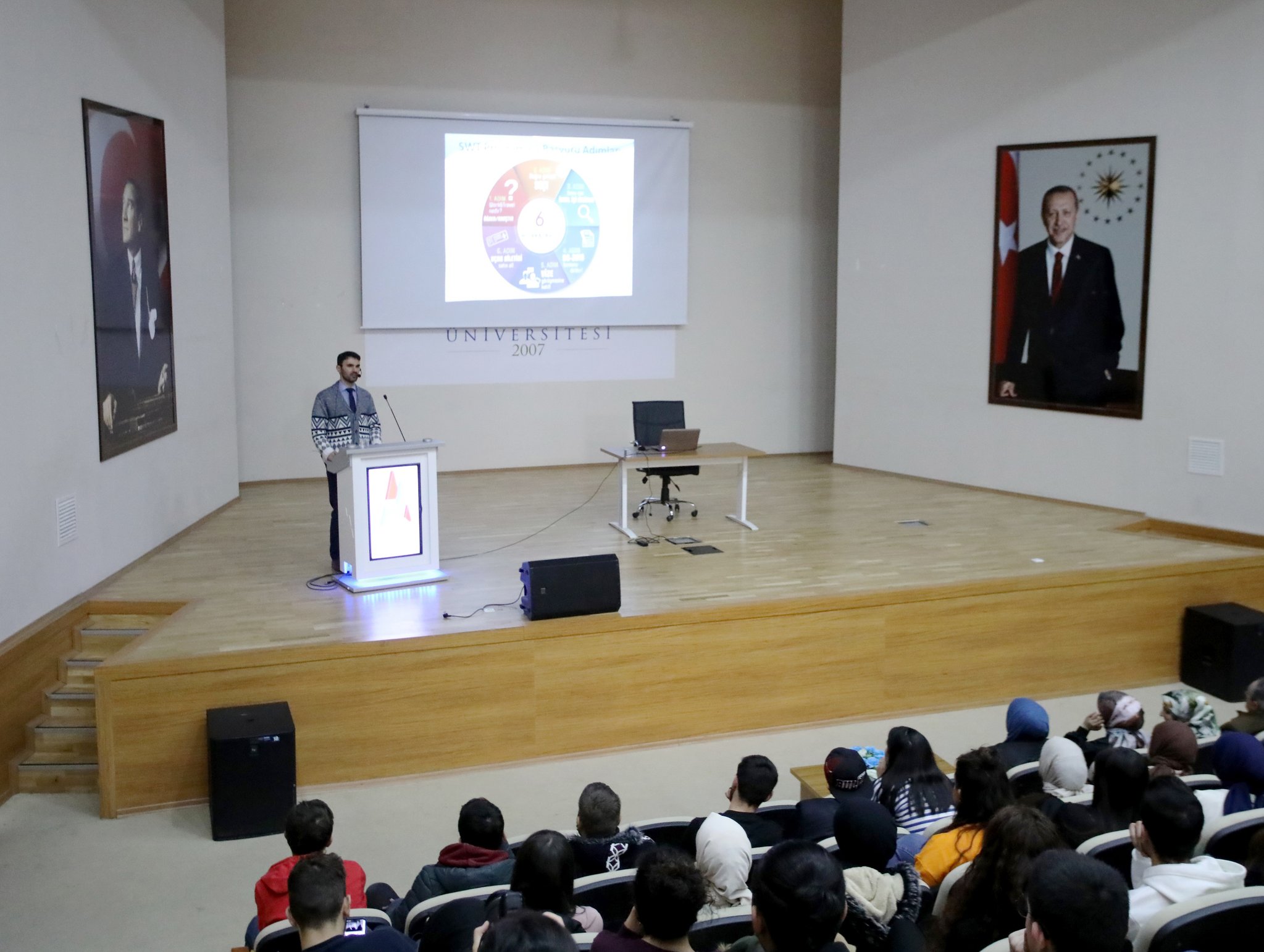 AİÇÜ’de “Work And Travel Programı ve Amerika’da İş Fırsatları” Semineri Düzenlendi