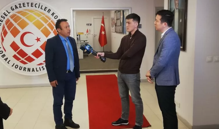 Kazakistanlı gazetecilerden KGK ziyareti gerçekleşti