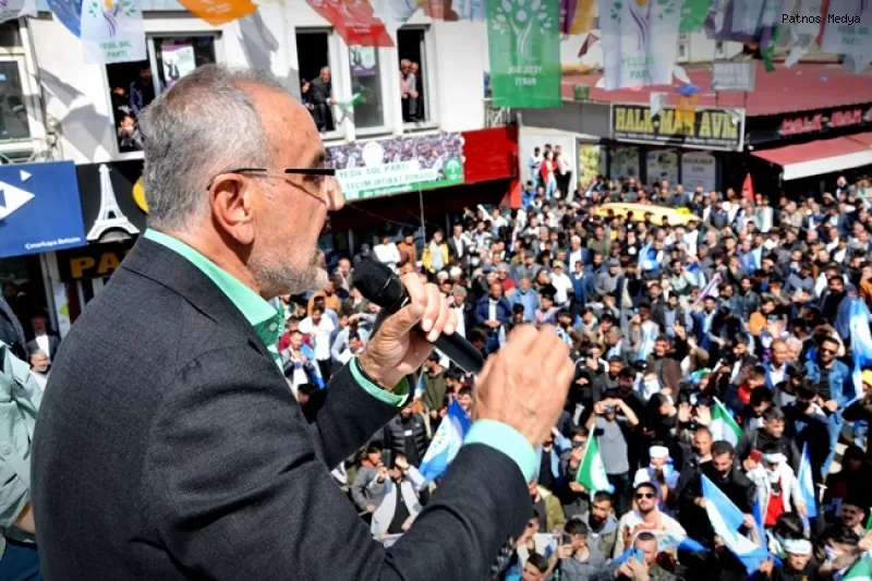 Sırrı Sakık, Patnos’ta Mahşer-i Kalabalıkla karşılandı!