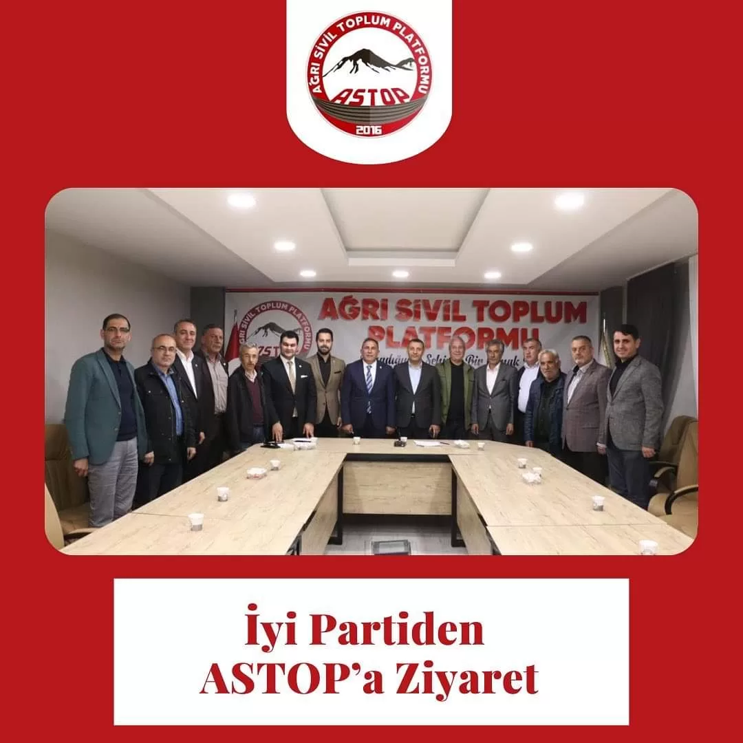 İYİ Parti’den ASTOP’a Ziyaret