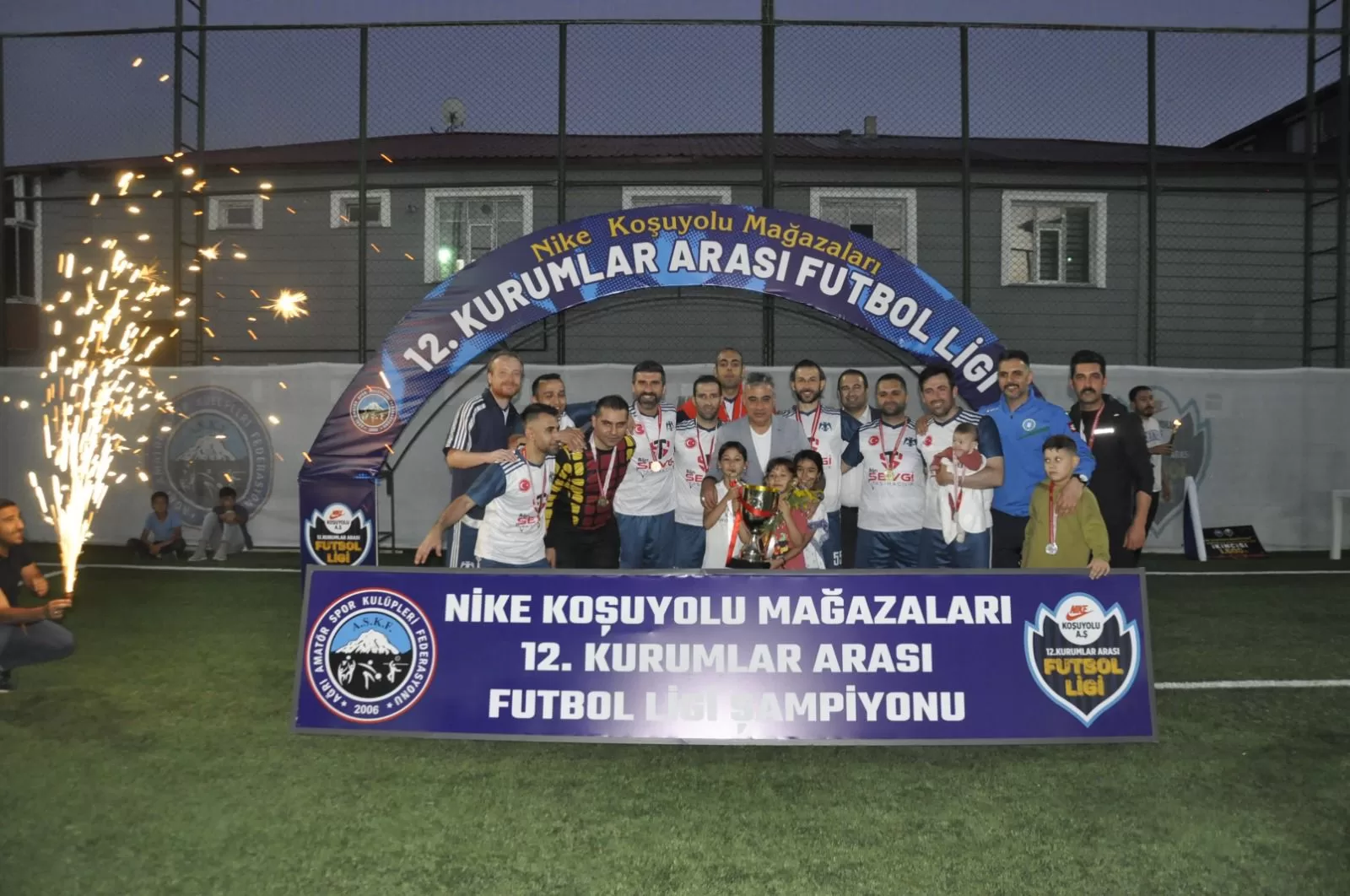 12’nci Kurumlar Arası Futbol Ligi Şampiyonu belli oldu!