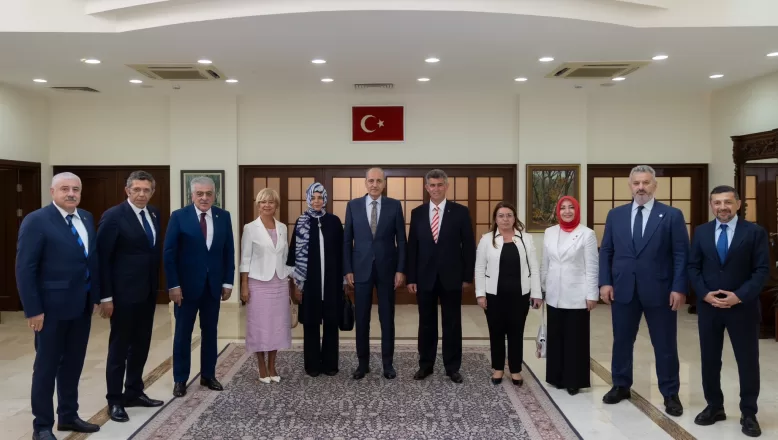 Lefkoşa Büyükelçisi Metin Feyzioğlu’na Ziyaret