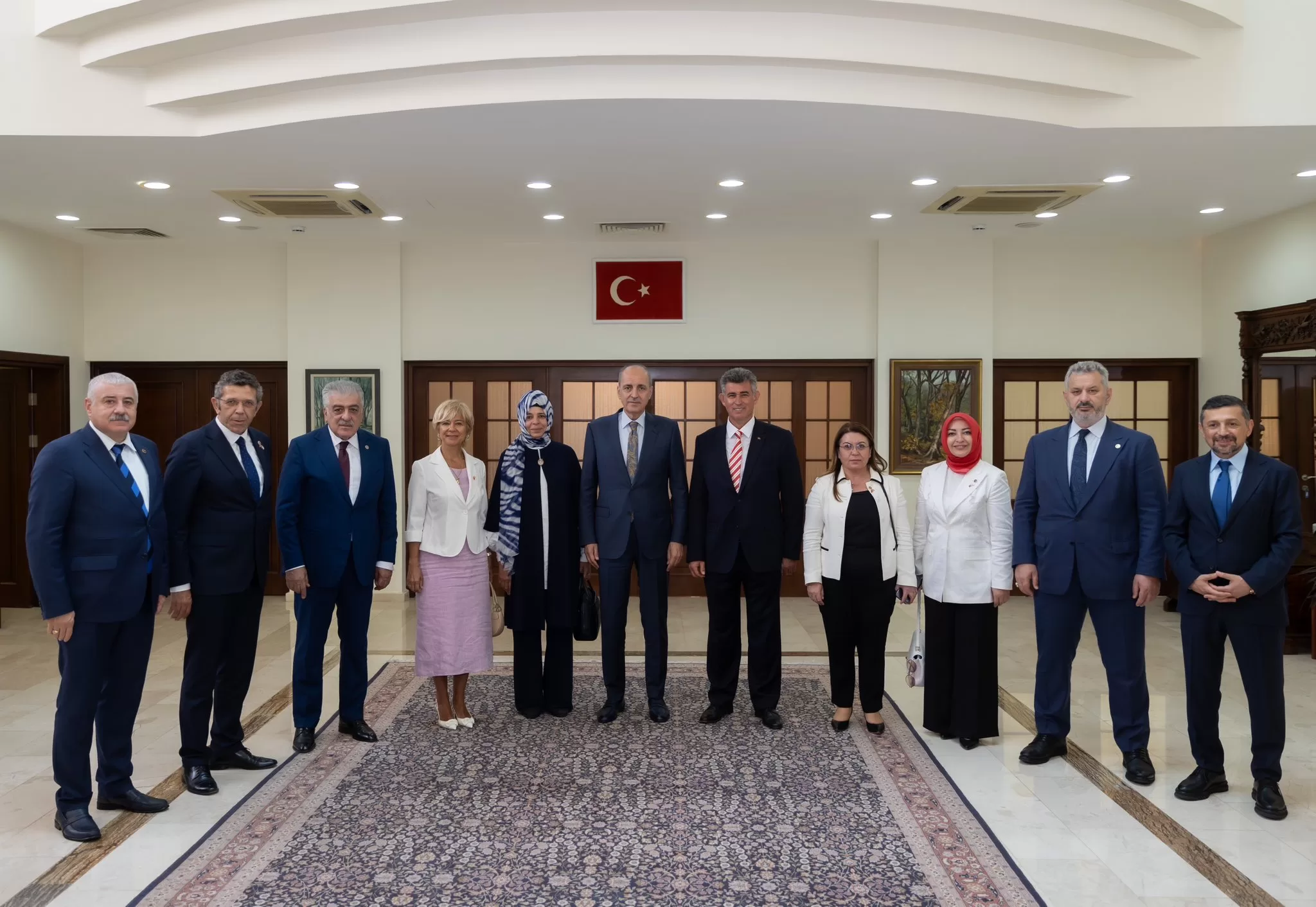 Lefkoşa Büyükelçisi Metin Feyzioğlu’na Ziyaret