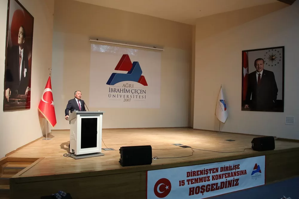 AİÇÜ’de “Direnişten Dirilişe 15 Temmuz” Konferansı Düzenlendi