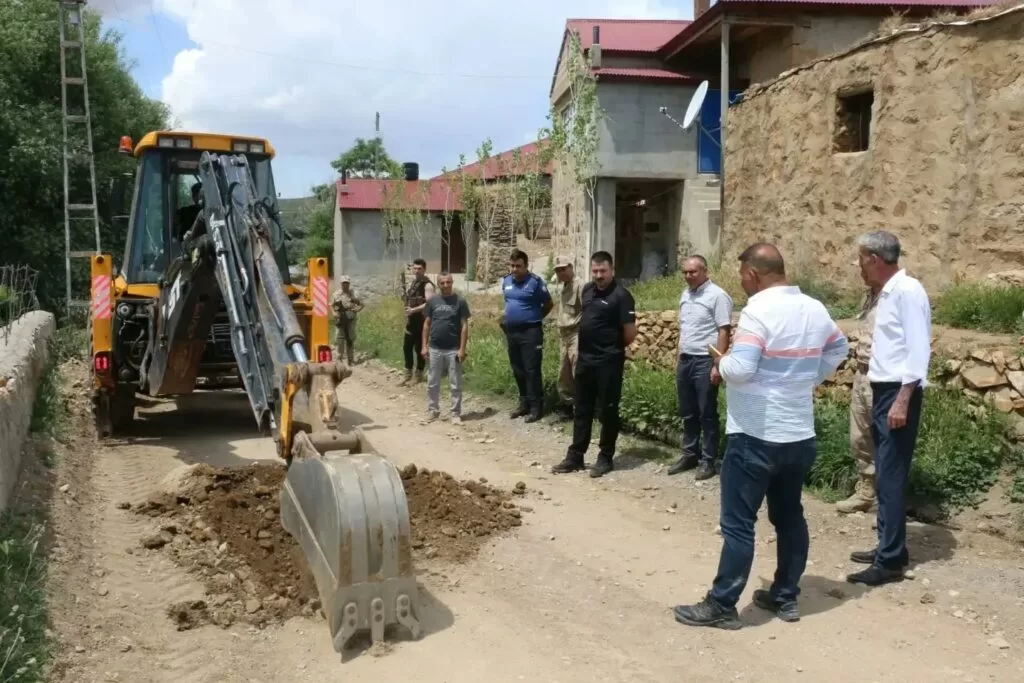 Diyadin Kaymakamı Karali, ilçe köylerini inceledi