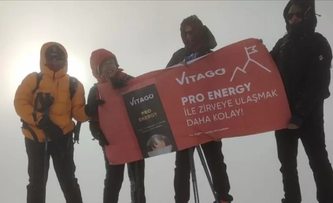 ‘Vitago Energy’ ile Ağrı Dağı’na tırmandılar!