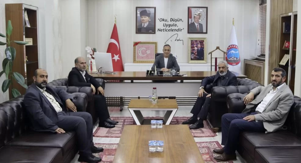 HÜDA PAR Ağrı İl Başkanı Gökhan, Ağrı Belediye Başkanı Karadoğan’ı ziyaret etti