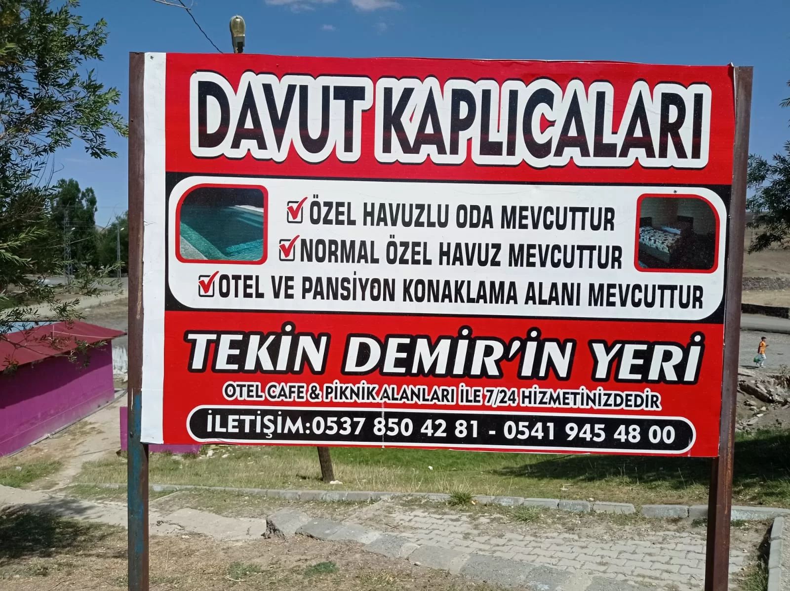 Diyadin’deki Davut Kaplıcaları, şifa üssü olmaya aday!