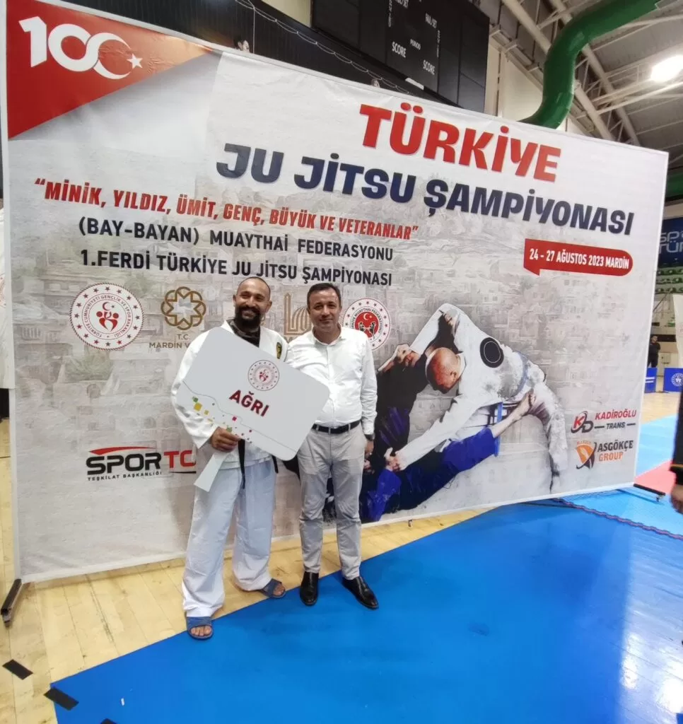 Ağrılı Jiu Jitsu sporcusu Türkiye 2’incisi oldu