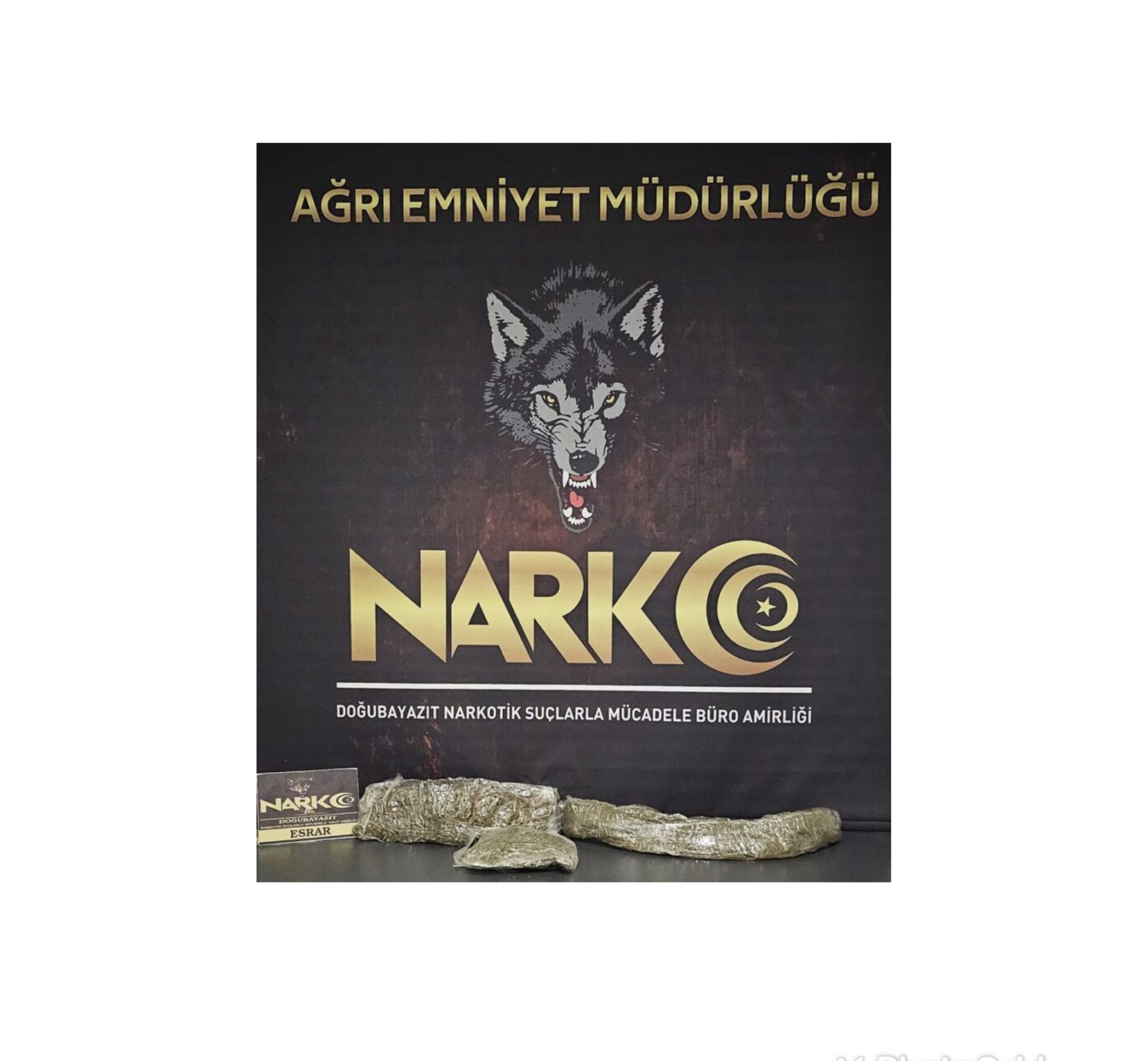 Ağrı’da esrar ele geçirildi!