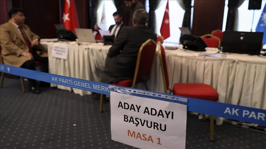 AK Parti’de adaylık süreci başladı!