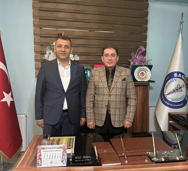 Av. Mehmet Salih Aydın’dan, Memur-Sen’e Ziyaret