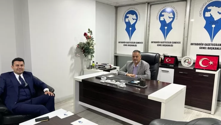 Mehmet İlidi’den, OGC Genel Başkanı Aydın’a Ziyaret