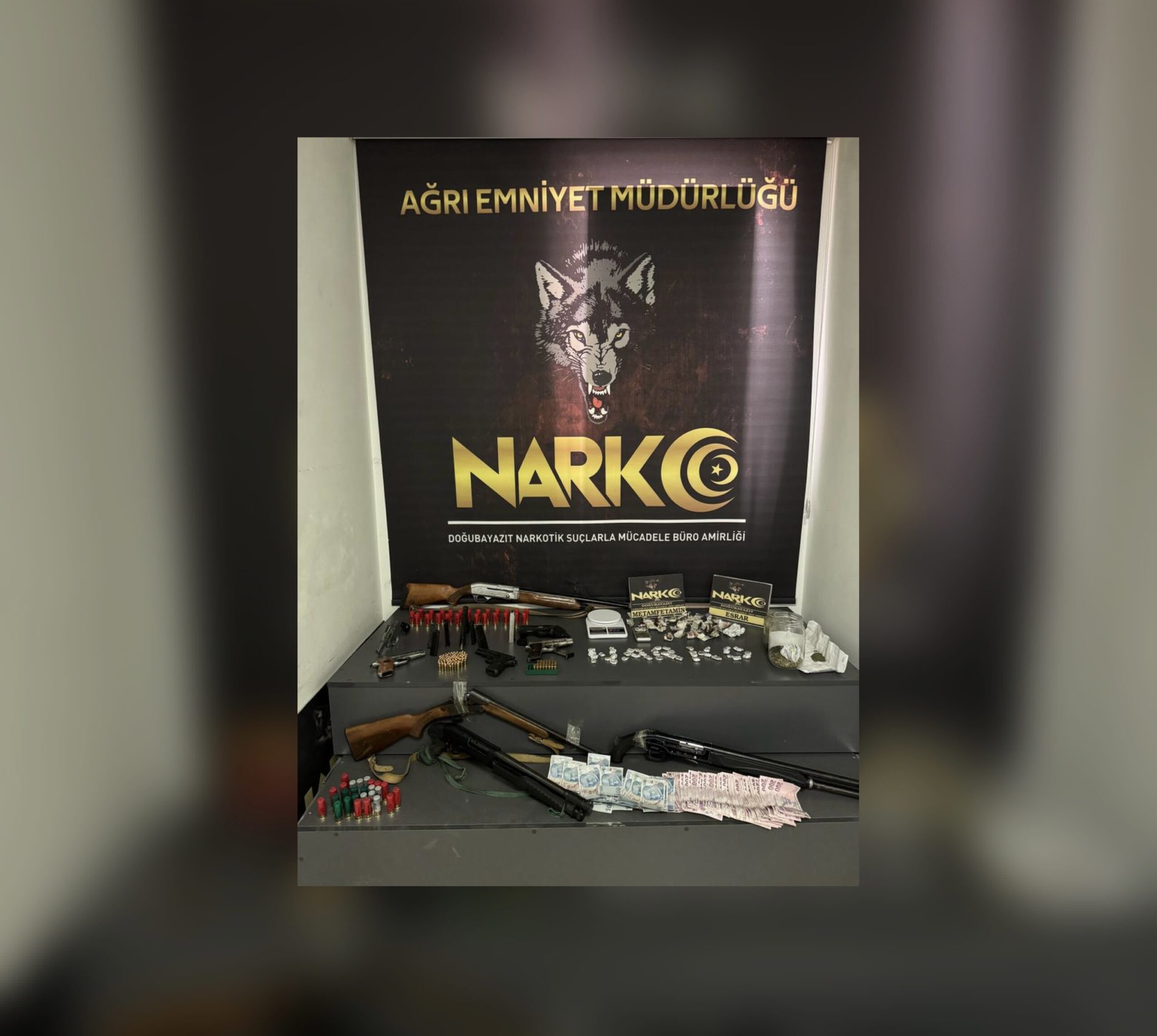 Ağrı’da narkotikle mücadele sürüyor!