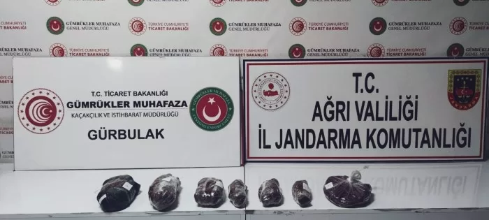 Ağrı’da kaçak safran ele geçirildi!