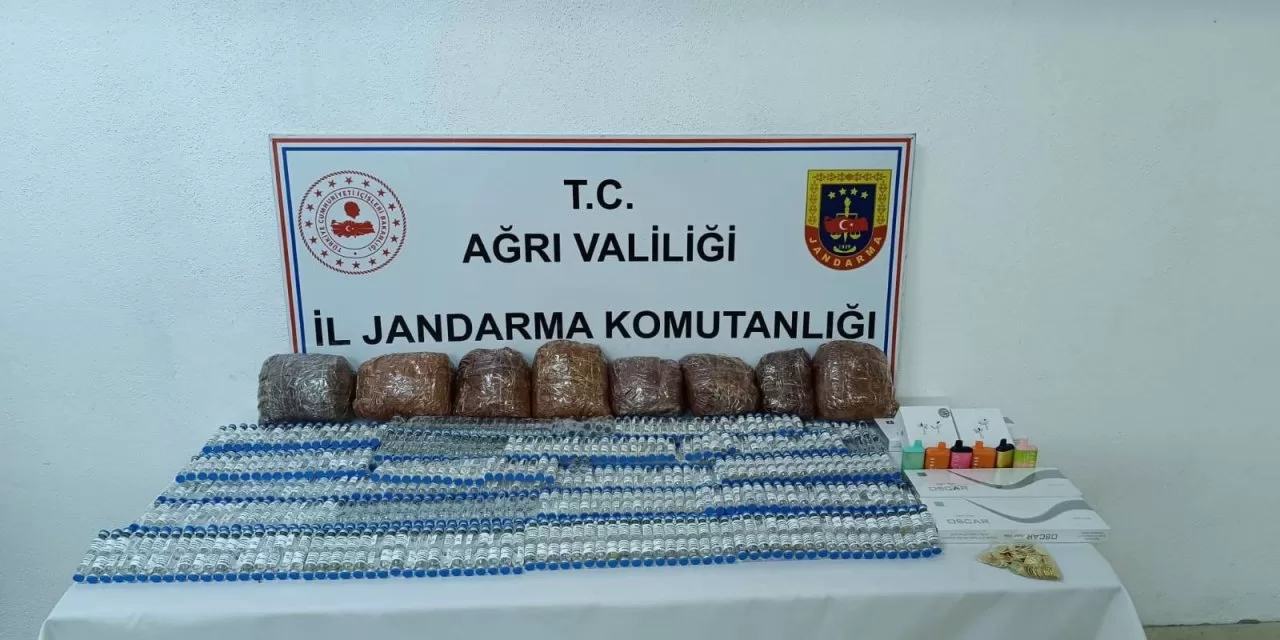 Ağrı’da kaçakçılıkla mücadeleye devam!