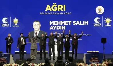 AK Parti Ağrı Belediye Başkan Adayı Aydın’dan açıklama geldi!