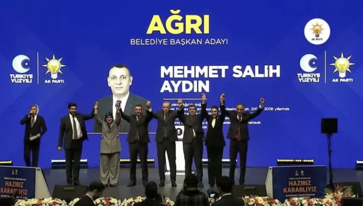 AK Parti Ağrı Belediye Başkan Adayı Aydın’dan açıklama geldi!
