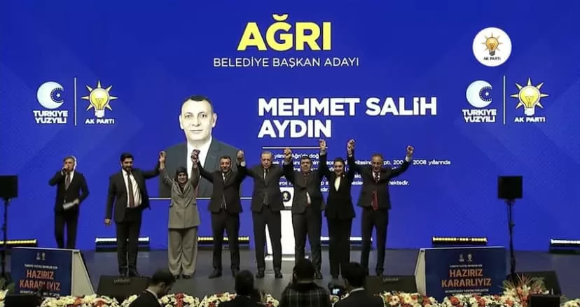 AK Parti Ağrı Belediye Başkan Adayı Aydın’dan açıklama geldi!