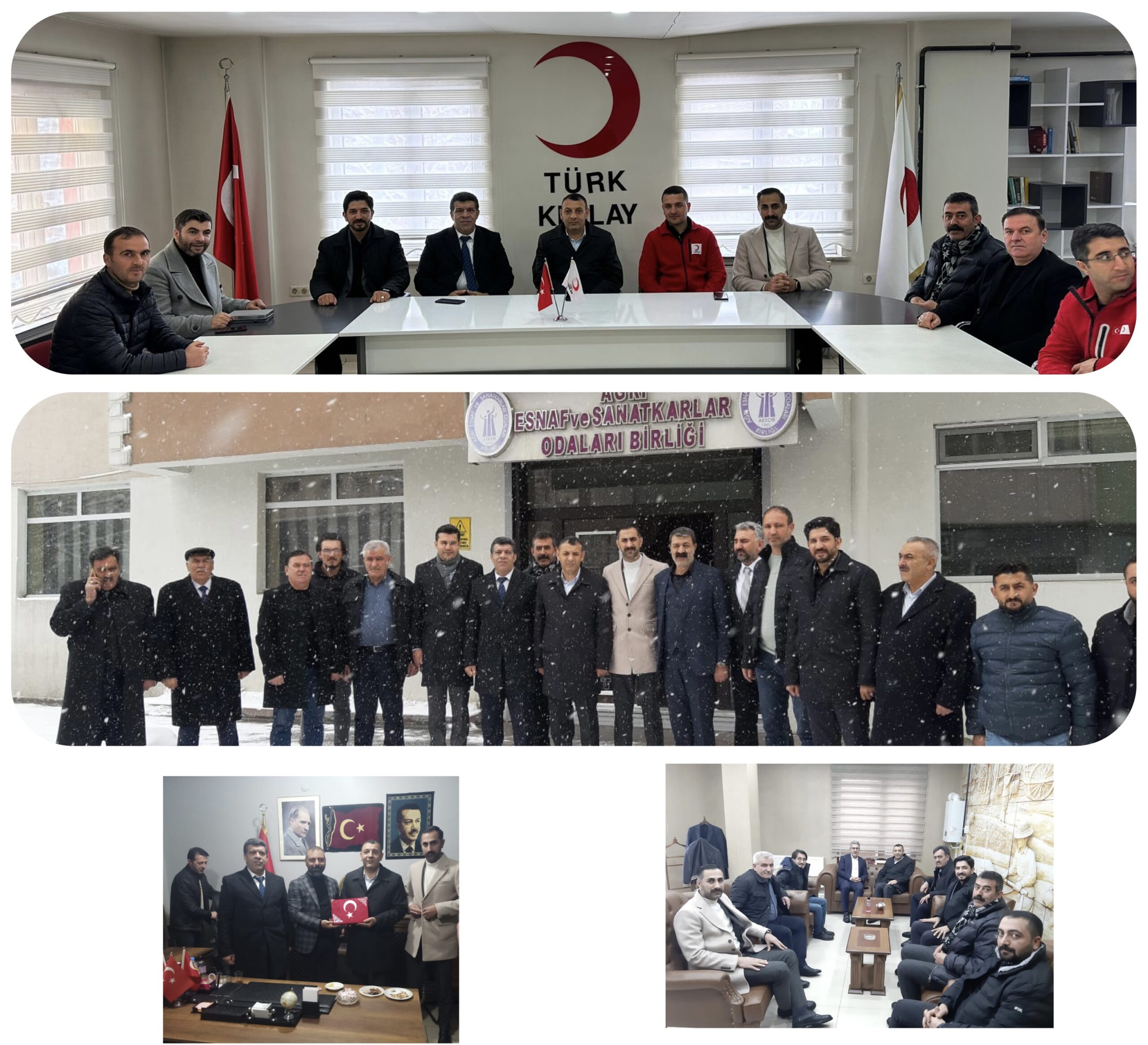 AK Parti Belediye Başkan Adayı M. Salih Aydın ziyaretlere son hız devam ediyor