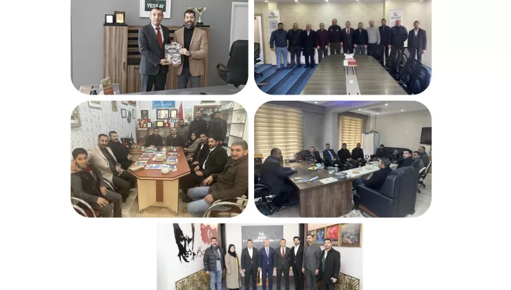 AK Parti Ağrı Belediye Başkan Adayı Mehmet Salih Aydın ziyaretlerine devam ediyor