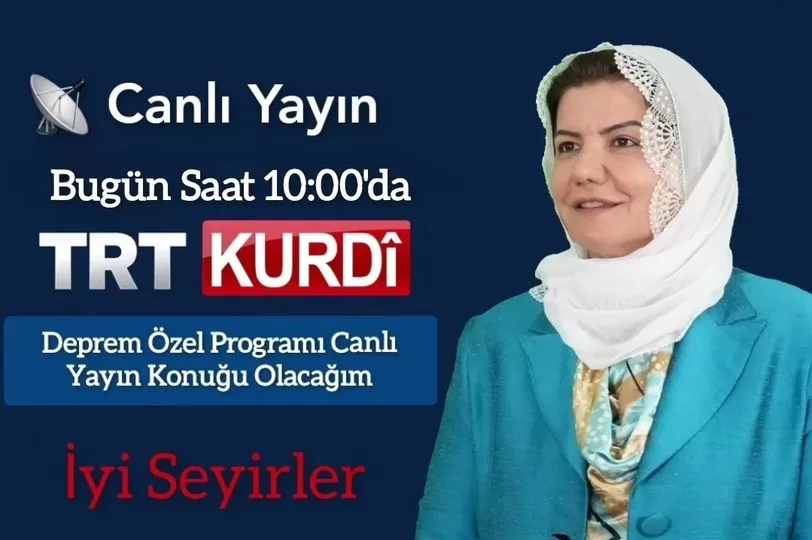 Suna Kepolu Ataman, TRT KÜRDİ’de!