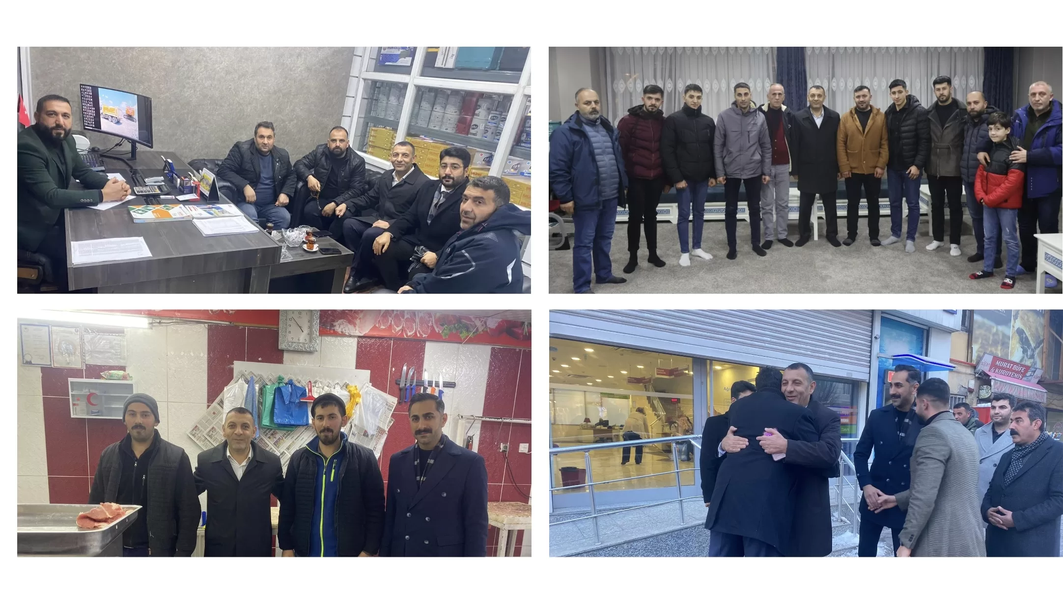 AK Parti Ağrı Belediye Başkan Adayı Aydın, Ağrılı hemşerileri ile bir arada