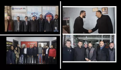 AK Parti Ağrı Belediye Başkan Adayı Aydın’ın STK ve esnaf ziyaretleri devam ediyor