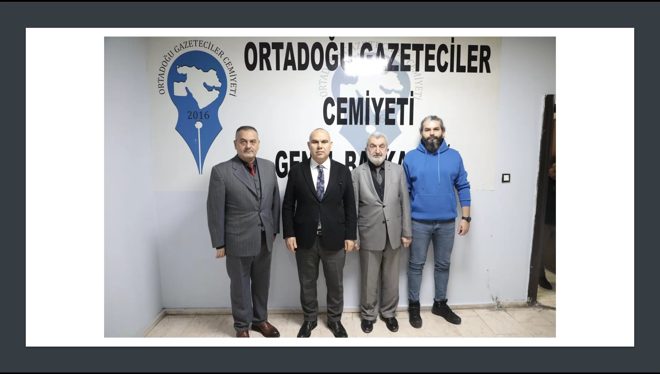 Ağrı Valisi Koç’tan Ortadoğu Gazeteciler Cemiyeti’ne ziyaret