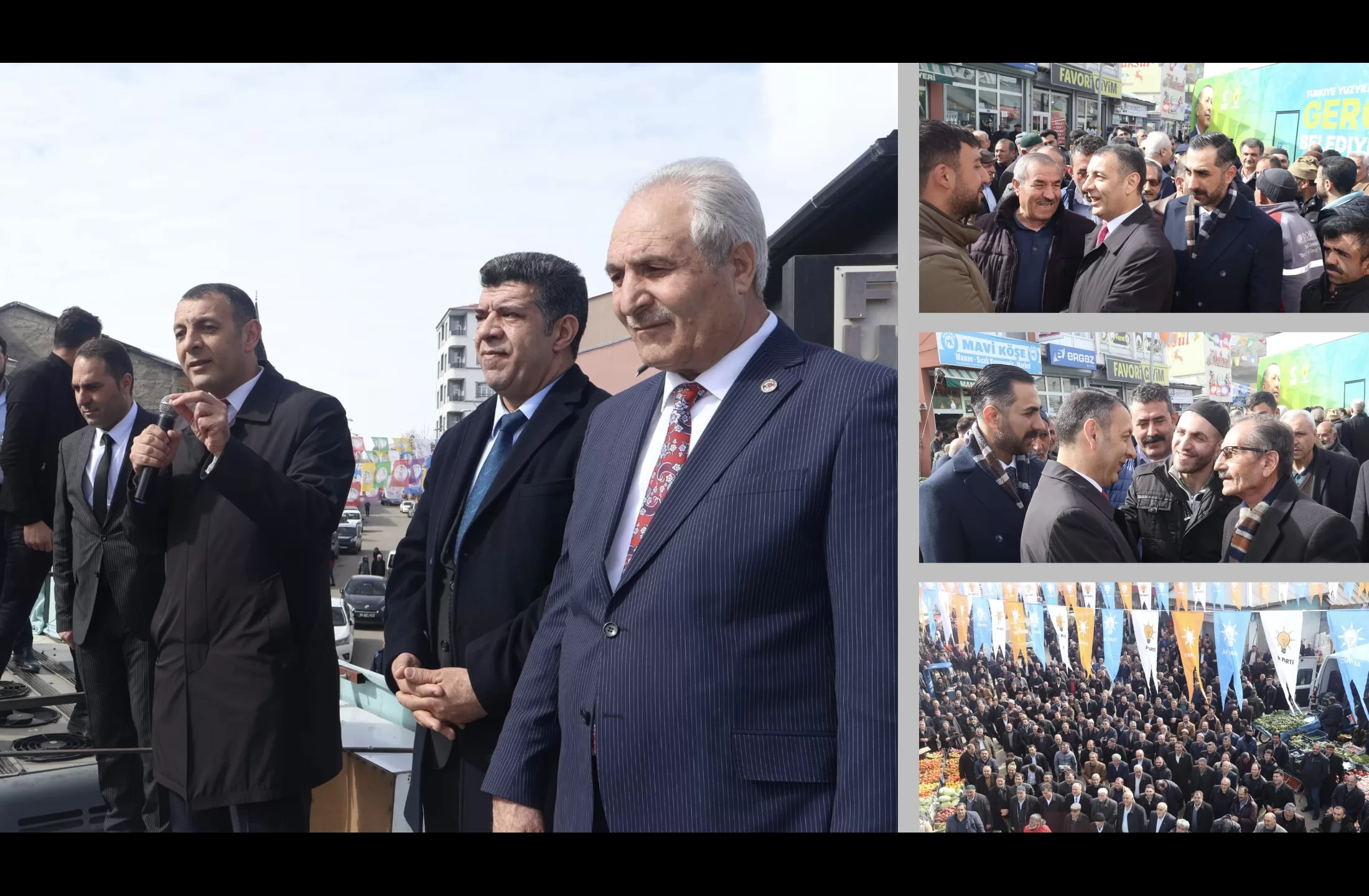 AK Parti Ağrı Belediye Başkan Adayı Aydın, sevgi seliyle karşılandı