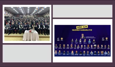 AK Parti Ağrı İl Genel ve Belediye Meclis Üyesi Adayları tanıtım toplantısı gerçekleştirildi