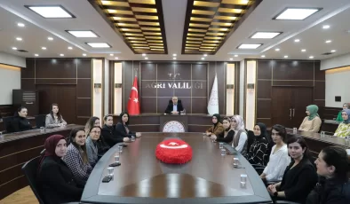 Ağrı Valisi Mustafa Koç, 8 Mart Dünya Kadınlar Günü’nü kutladı