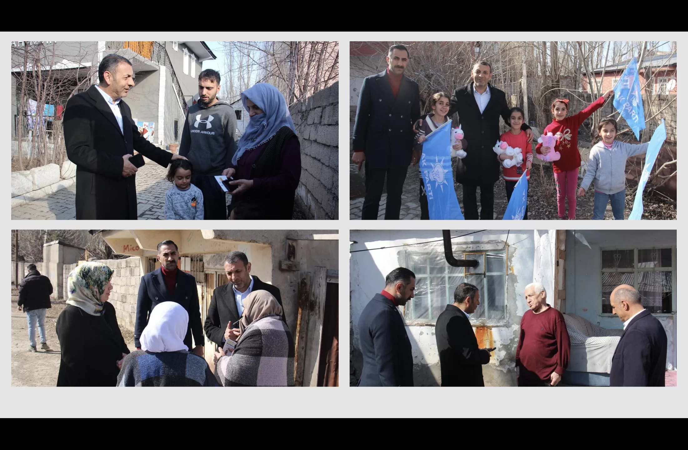 AK Parti Ağrı Belediye Başkan Adayı Salih Aydın, Fırat Mahallesi’nde!