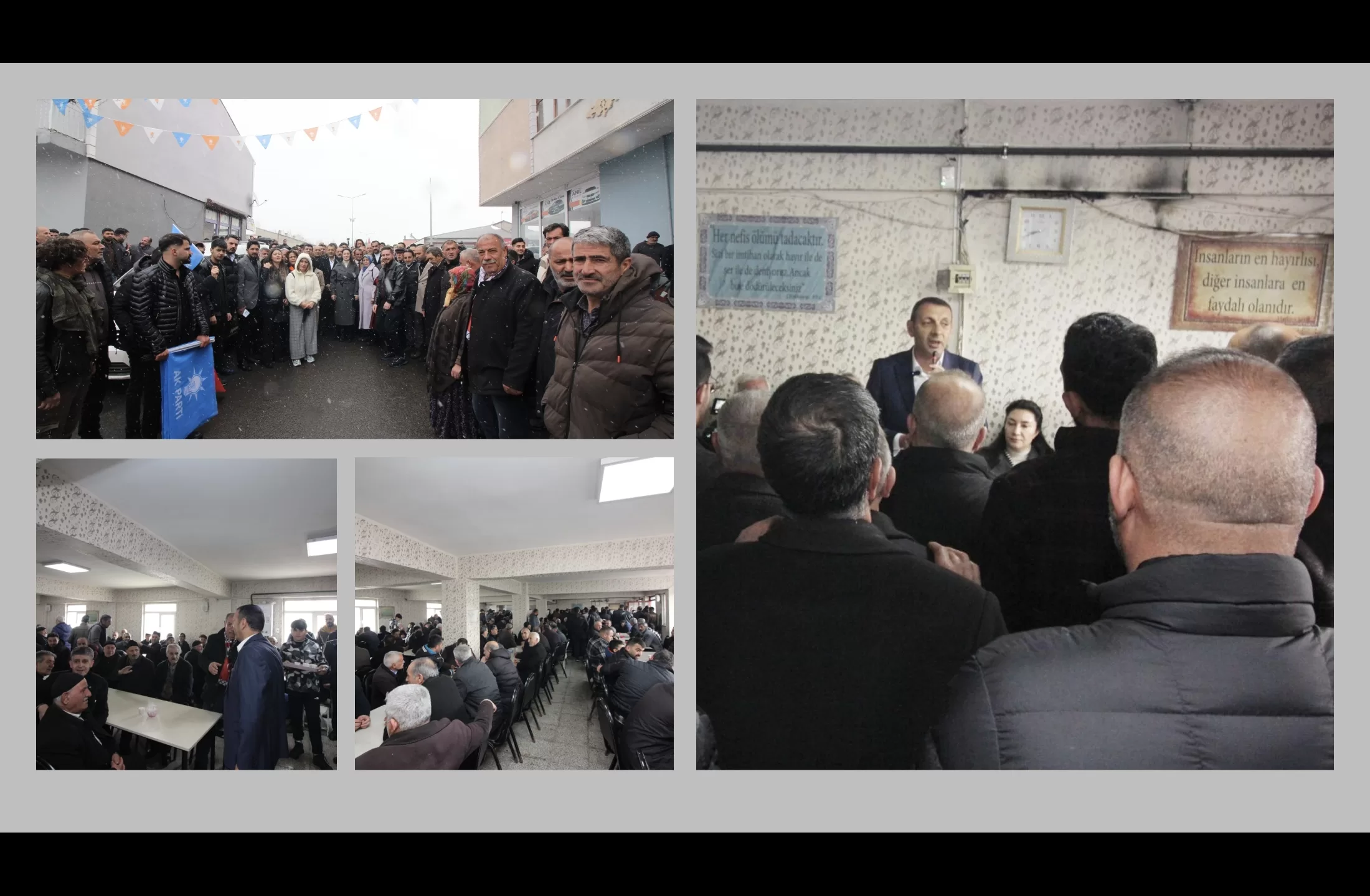 AK Parti Ağrı Belediye Başkan Adayı Salih Aydın’a Ağrılı Ailelerin Desteği Artıyor!