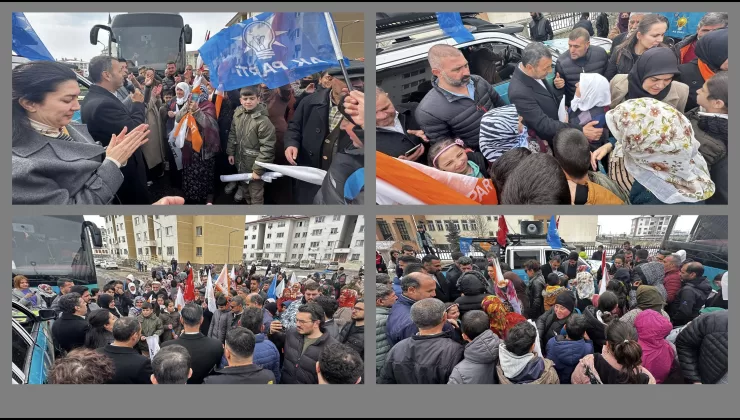 AK Parti Ağrı Belediye Başkan Adayı Mehmet Salih Aydın’a destek çığ gibi büyüyor